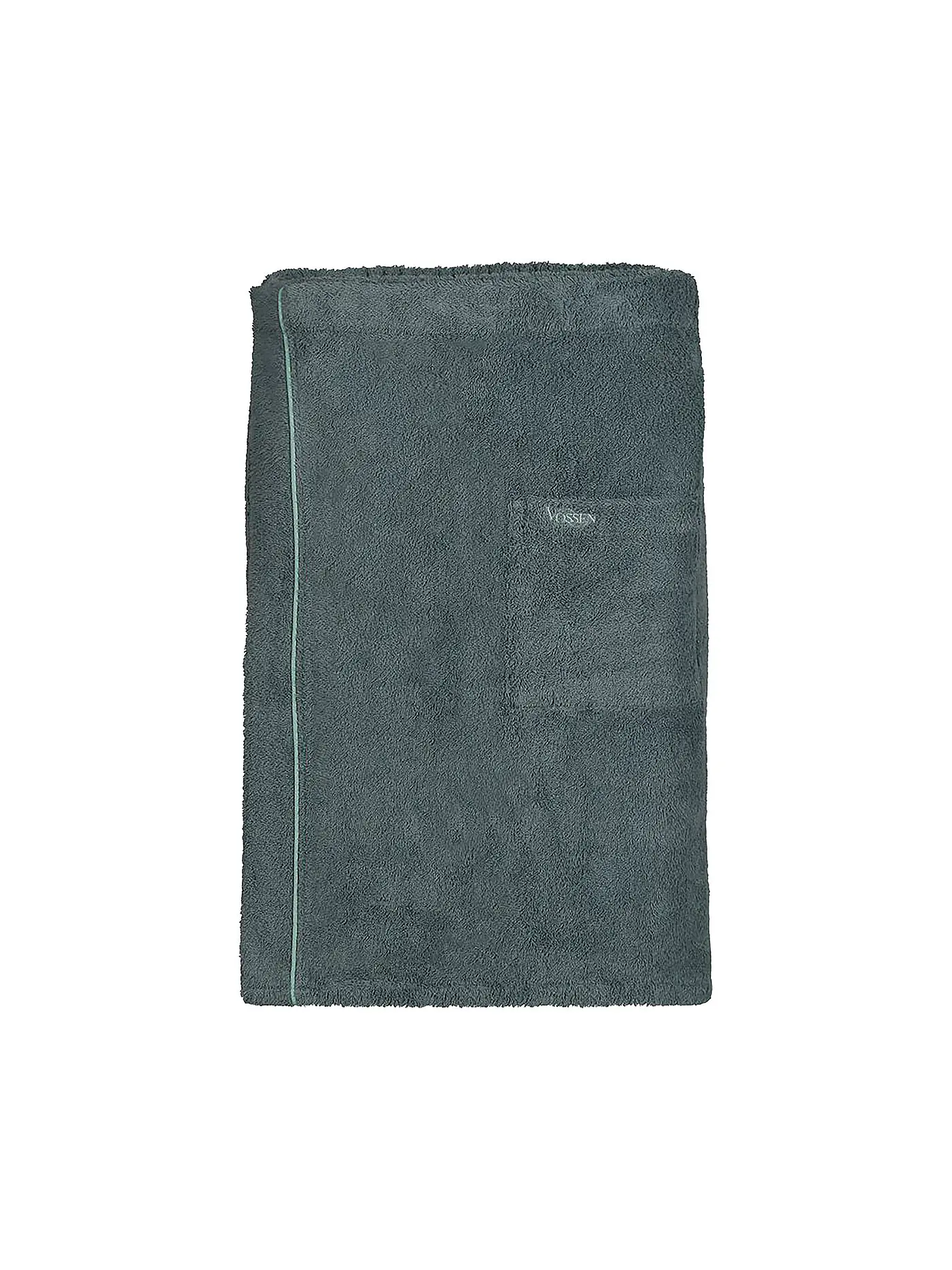 VOSSEN | Herren Saunakilt Lars Vegan Graphit | petrol